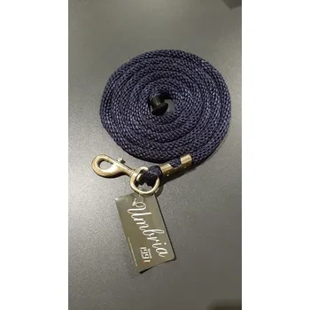 Umbria Equitazione Vodítko s klasickou karabinou Umbria Equitazione, 2,2 m, navy