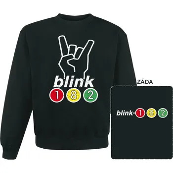Pánská mikina Blink-182 - mikina bez kapuce