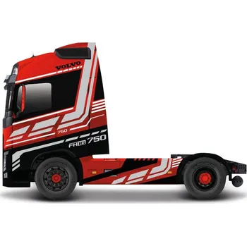 autíčko Bburago Bburago Volvo FH16 Globetrotter 750 XXL červené