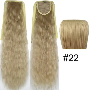 Paruka Syntetický příčesek pro vysoký culík | 55 cm - 22