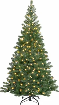 Vánoční stromek DBA Umělý vánoční stromek s LED diodami a stojanem 150 cm