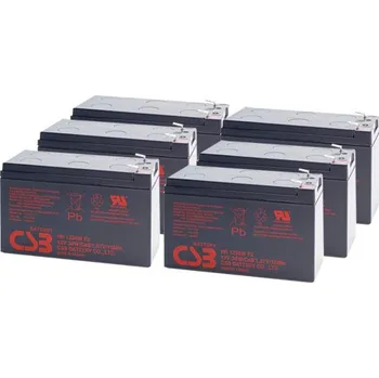Záložní baterie Baterie pro UPS (6x CSB HR1234W F2)
