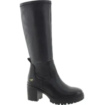 Dámské kozačky MUSTANG Dámské černé kozačky 1409513-009-365 Velikost 37