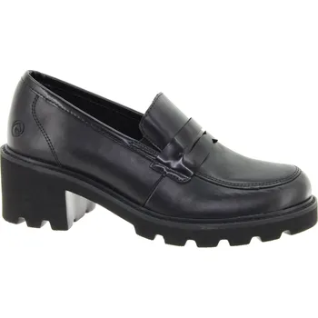 Dámské mokasíny REMONTE Dámské černé kožené mokasíny D0A00-01-245 Velikost 37