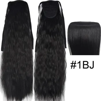 Paruka Syntetický příčesek pro vysoký culík | 55 cm - 1BJ