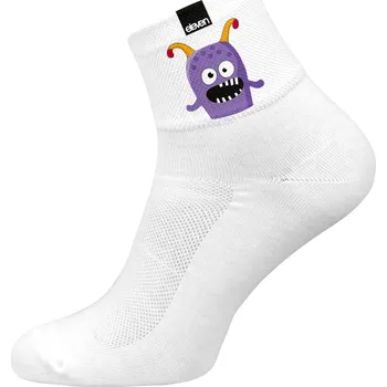 Dámské ponožky Ponožky Eleven Huba Monster Purplee Velikost: XL (45-47)