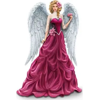 Diamantové malování Diamantové malování - Anděl v červených šatech