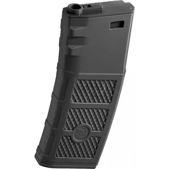 G&P Zásobník M4/M16 na 130 ran FROG, tlačný - černý