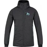 Hannah KECHU HOODY anthracite XXL; Černá bunda + DÁREK DLE VÝBĚRU!