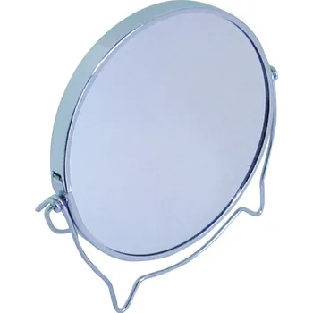 Kosmetické zrcátko Zrcátko stolní, zvětšovací ø 12 cm, chrom