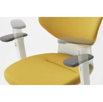 Kokuyo Područky stavitelné 2D pro kancelářské židle ING Kokuyo bílá