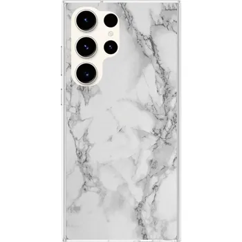 Pouzdro na mobilní telefon Kryt STYLE Samsung S23 Ultra Mramor bílý (obal neboli pouzdro na Samsung S23 Ultra)