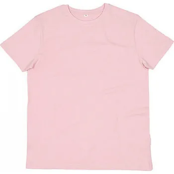 Pánská móda Základní pánské tričko Mantis z organické bavlny 160 g/m Barva: růžová pastelová, Velikost: 3XL P01