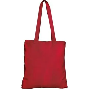 Nákupní taška Bavlněná taška červená 135 gr - 380x420 mm (38x42 cm)