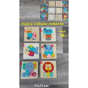 RC model auta PUZZLE 6 DRUHŮ ZVÍŘÁTEK - 4