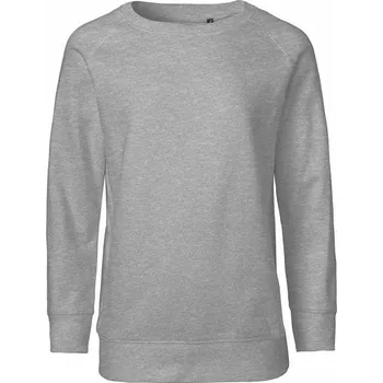 Chlapecká mikina Dětská Fairtrade organická mikina Neutral s raglánovými rukávy Barva: Šedá, Velikost: 140/146 NE33001