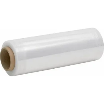Obalový materiál Transparentní strojní strečová fólie šířě 500 mm, 17 my, průtažnost 200 %