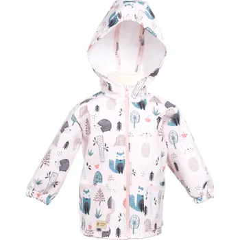 Dívčí bunda Dětská softshellová bunda s membránou Monkey Mum® - Denní zvířátka 74