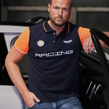 Pánské tričko Gulf sportovní pánské Polo tričko modré Velikost: M