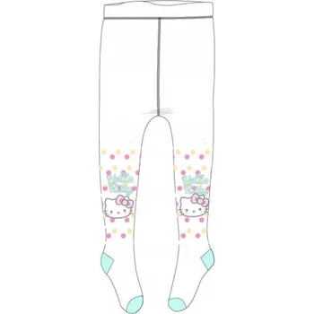 Punčochy Hello Kitty bílé 104/110