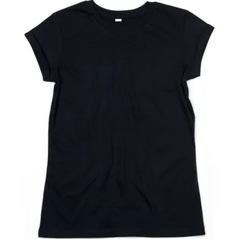 Dámské tričko Dámské tričko Mantis z organické bavlny s ohnutými rukávky Barva: Černá, Velikost: S P81