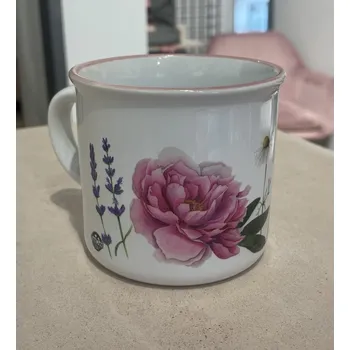 Keramický plecháček pivoňky - Divokrásno 0000692