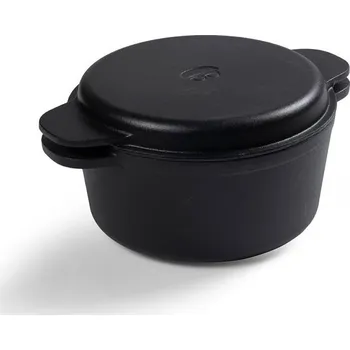 Hrnec Litinový hrnec s víkem, 4 l - HOLM (Hrnec s víkem 24,5 cm - HOLM)