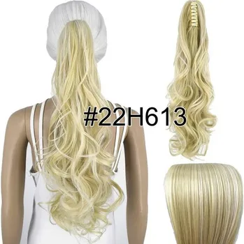 Příčesek Syntetické vlnité vlasy pro prodloužení | 55 cm - 22H613