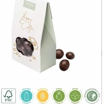 Čokoláda Velikonoční brusinky v hořké čokoládě 40g 500ks