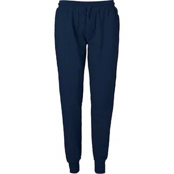 Neutral Tepláky z organické bavlny s manžetami a kapsami na zip Barva: modrá námořní, Velikost: S NE74002