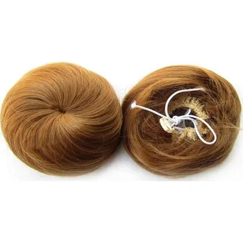 Příčesek Syntetické vlasy na drdol - 16-36