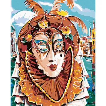 Dětské zboží Diamondi Diamantové malování - KARNEVAL V RIU Rozměr: 40x50 cm, Rámování: vypnuté plátno na rám