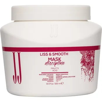 Vlasová regenerace JJ Liss & Smooth maska pro vyhlazení vlasů 500 ml