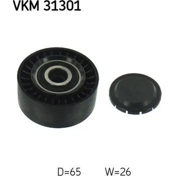 Vratná/vodicí kladka, klínový žebrový řemen SKF VKM 31301