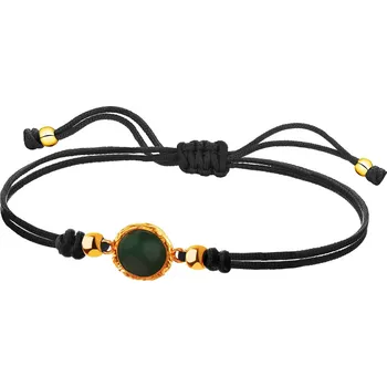 Náramek Náramek s křemenem a prvky ze žlutého zlata - AP535-9770