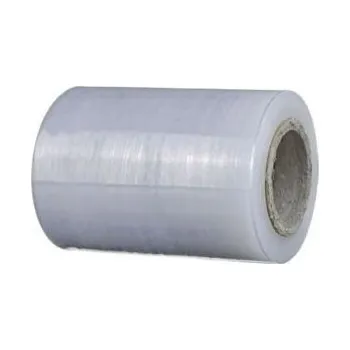 Obalový materiál Stretch fólie ruční transparentní 100 mm x 150 m, 23 µm, granát