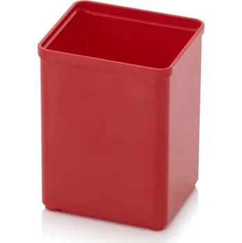 Vkládací boxy pro sortimentní boxy 5,2 x 5,2 x 6,3 cm - Dopravní červená - Dopravní červená - materiál: ABS - SB E 11-3020