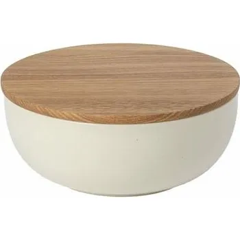 Mísa na salát|servírování s dub. poklopem 25cm|3L, PACIFICA, bílá (vanilka) (DOPRODEJ)(DOPRODEJ)|Casafina by Costa Nova