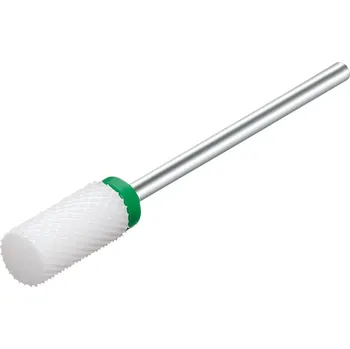 Bruska na nehty PROMED Keramická fréza č.198604 válec, hrubý, zelený