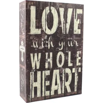 Trezor Trezor, pokladnička, kniha Love 240x155x55mm (LV2)