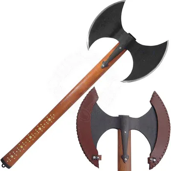 Sekera Hanwei Paul Chen Dvojitá sekera s okovaným topůrkem