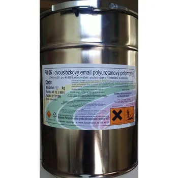 barva na kov ColorCity PU 06 JEDNOVRSTVÁ POLYURETANOVÁ BARVA 10 kg Barva: RAL 4004