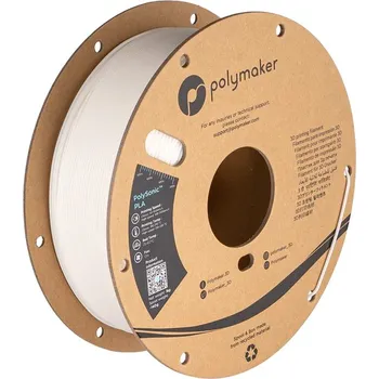 Filament Polymaker PolySonic PLA - High Speed PLA bílá 1,75mm 1kg