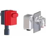 HL 4200 Podomítková dvojitá zápachová uzávěrka (ZU) pro pračku a sušičku HL4200