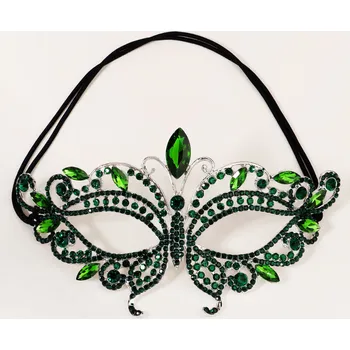 Dámský kostýmek B-TOP Módní maska na oči s kamínky 69198