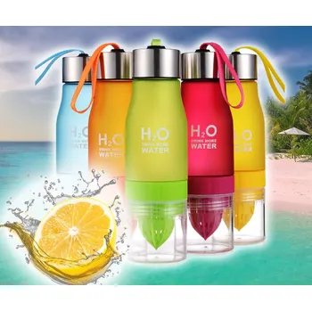 Láhev H2O Láhev s odšťavňovačem 650ml