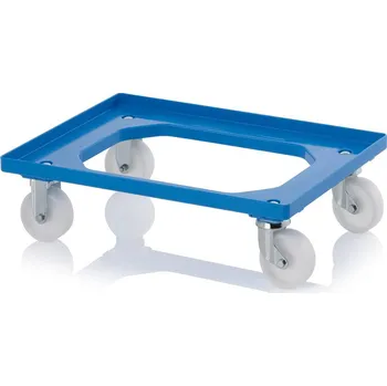 paleta Přepravní vozíky Kompakt HD s polyamidovými kolečky - Nebeská modrá - Nebeská modrá - RO 64.4 HD PA BO-5015
