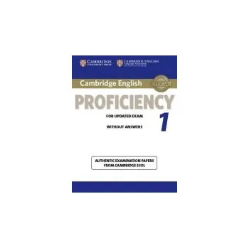 Cambridge English Proficiency 1 for Updated Exam Student's Book without Answers - Cambridge ESOL