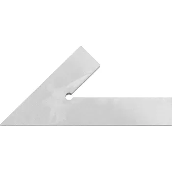 Úhloměr Ostrý úhelník 45° bez dorazu Format - 150x100mm