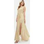 Rinascimento Večerní šaty CFC0115306003 Zlatá Regular Fit XS